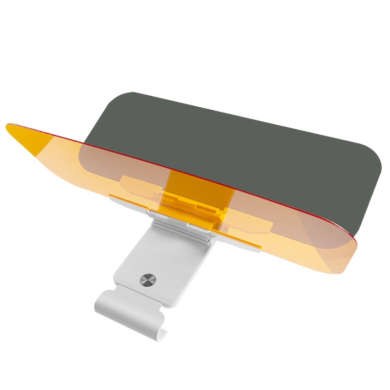 Visera solar para automóvil, espejo diurno y nocturno, luz de carretera nocturna, protección ocular, material acrílico, espejo antideslumbrante para automóvil de alta definición