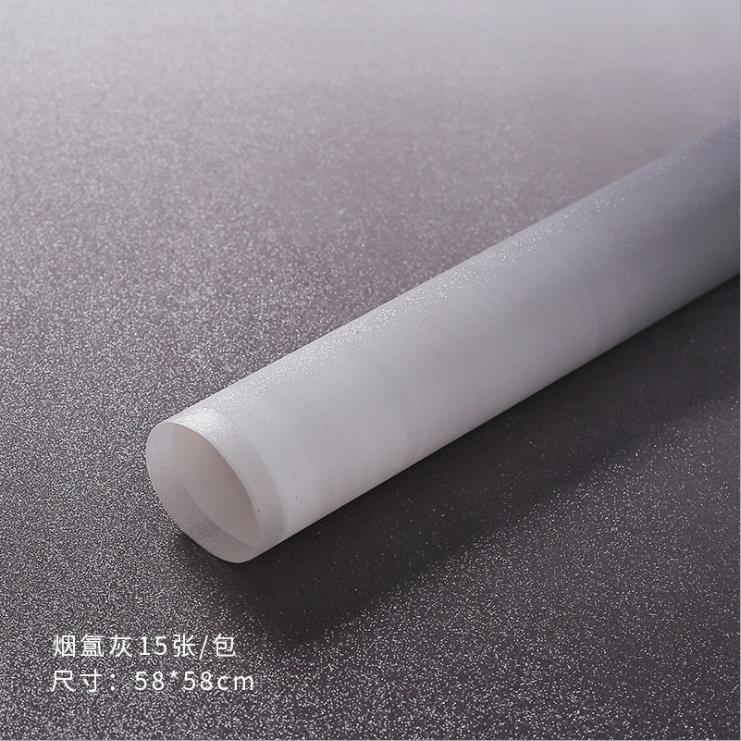 Nuevo colorido papel de embalaje de flores gradiente impermeable engrosado ramo de flores papel de embalaje de regalos