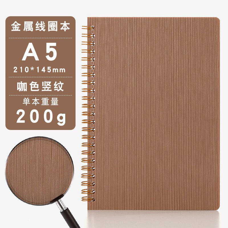 Nuevo transfronterizo A5 - 80 hoja de cuaderno de bobina en stock rápido portada vertical cuaderno de alto valor facial