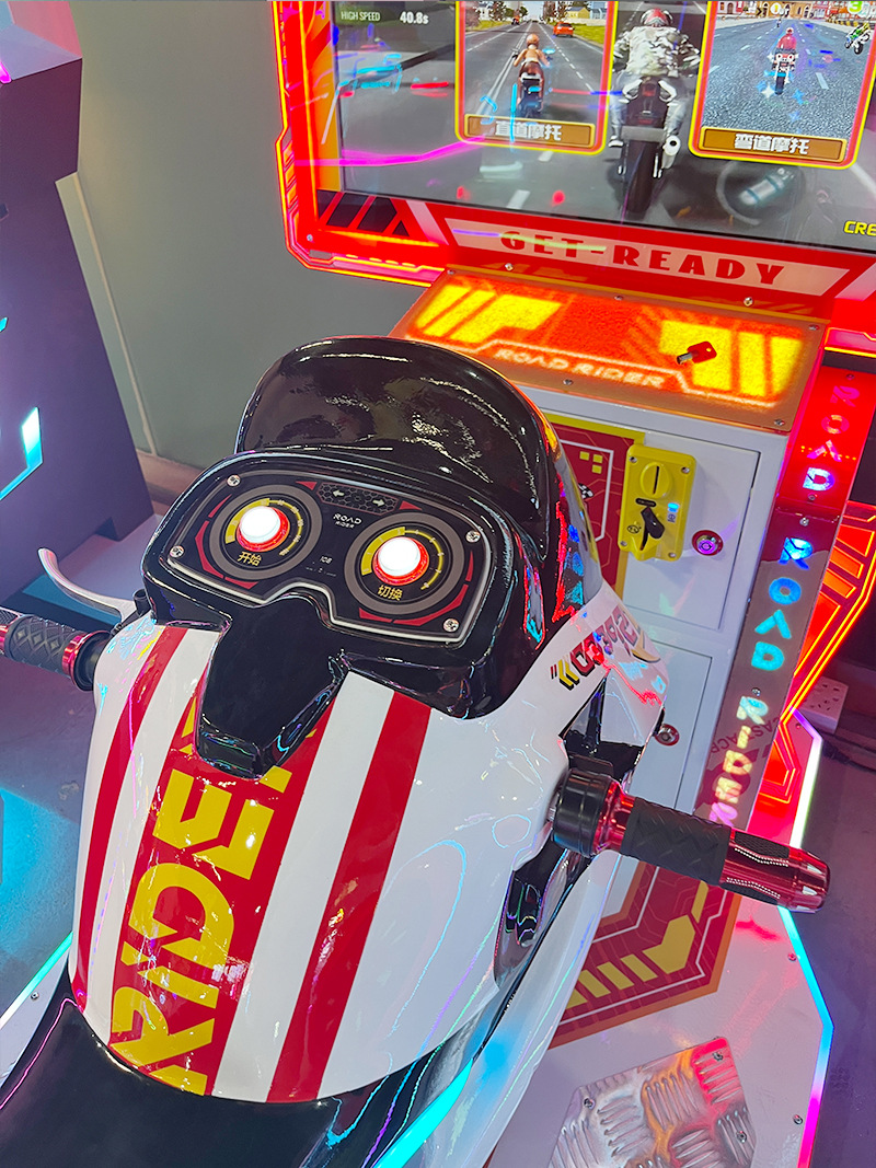 Racing Motorcycle Children's Paradise Juego de simulación Juego de juegos de entretenimiento interior Equipo de videojuegos Sala de juegos Juegos comerciales que conducen a monedas