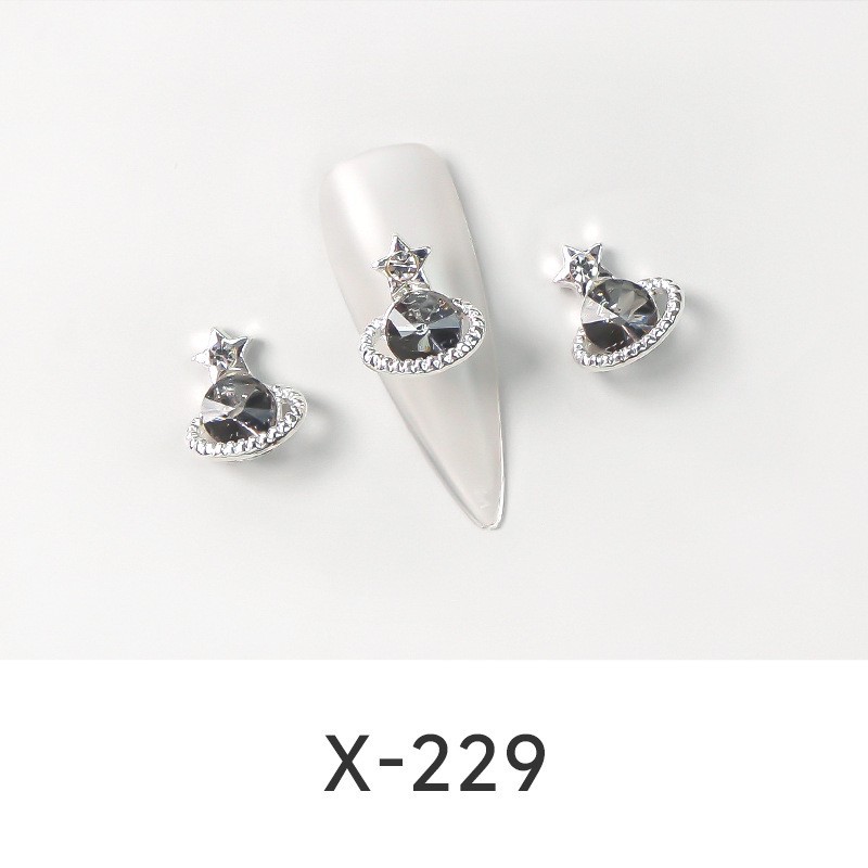 X-229 [펜타그램-투명블랙]