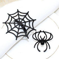 酒店鬼节万圣节黑色蜘蛛餐巾扣餐巾环餐巾圈口布圈厂家批发 O1CN01QJl2R51HVxL31xA5P_!!3342640764-0-cib.230x230.jpg