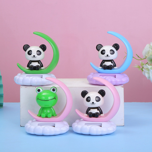 New solar moon series car ornaments, cartoon swing dolls, car interior decorations, children's toys