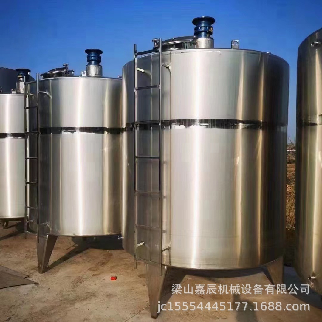 十吨304不锈钢酒罐 大型立式白钢储酒罐 锥形水罐 大容量密封罐-阿里巴巴