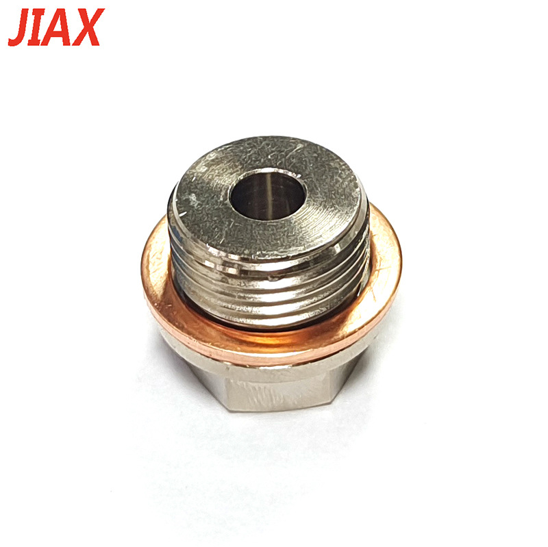 Coche M18 * 1.5 rpm 1/8NPT roscada adaptador de temperatura de escape conector del medidor de presión de combustible con junta