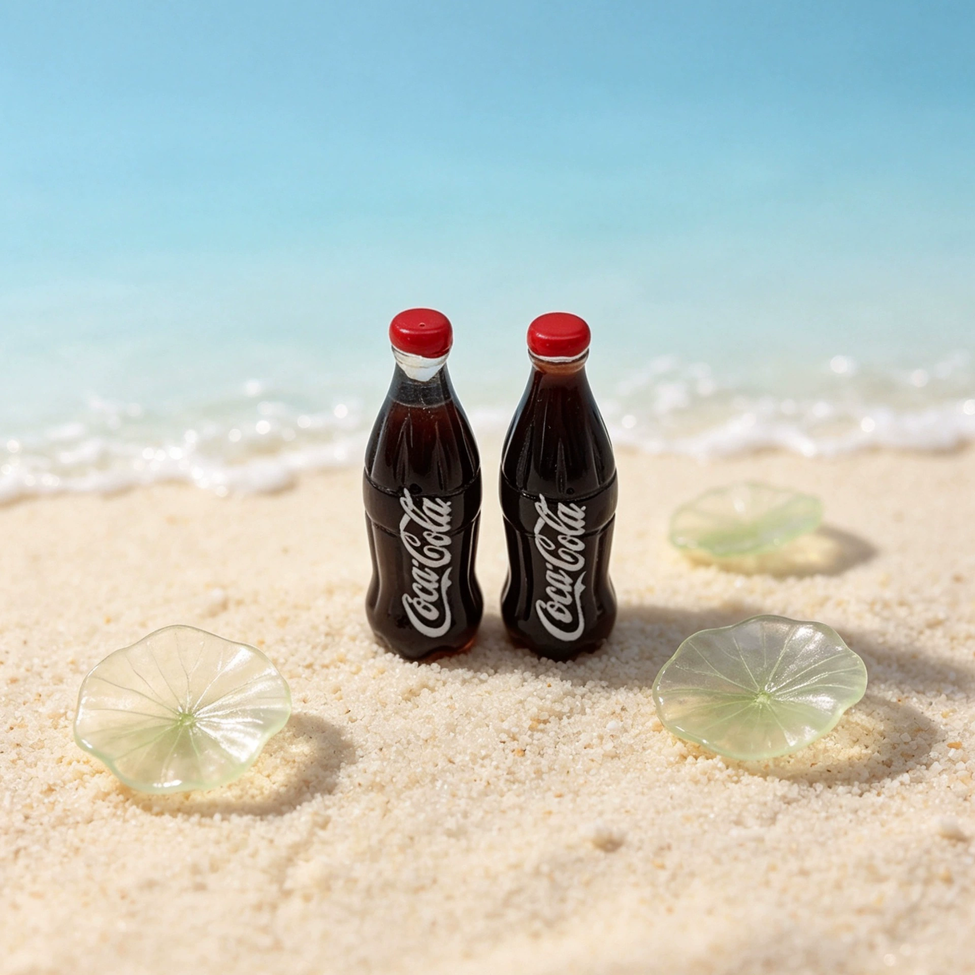 Пластиковая(или смоляная) модель бутылки Classic Coca-Cola, настольная миниатюра для декоративной композиции, аксессуары для diy