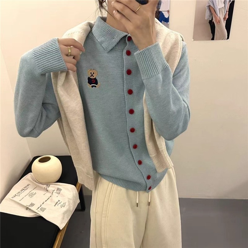 秋季女士短款毛衣针织开衫外套女2025年新款巨好看的早秋穿搭上衣|undefined
