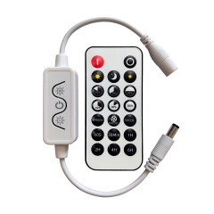 新品RFワイヤレスbluetooth調光器ledモノクロ20キー携帯電話appライトストリップ調光器クロスボーダーセット