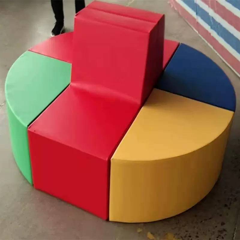 儿童贪吃虫组合小沙发阅读区早教中心椅宝宝软体幼儿园幼儿读书角