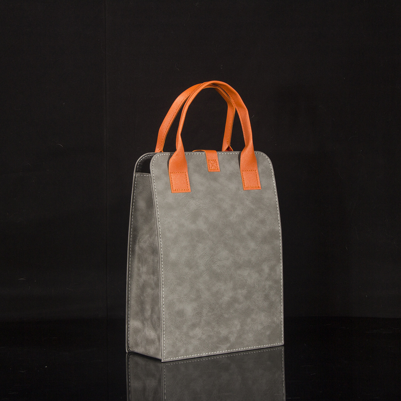 新款pu皮商务手提袋白酒红酒多用伴手礼品袋网红婚庆可贴标订货