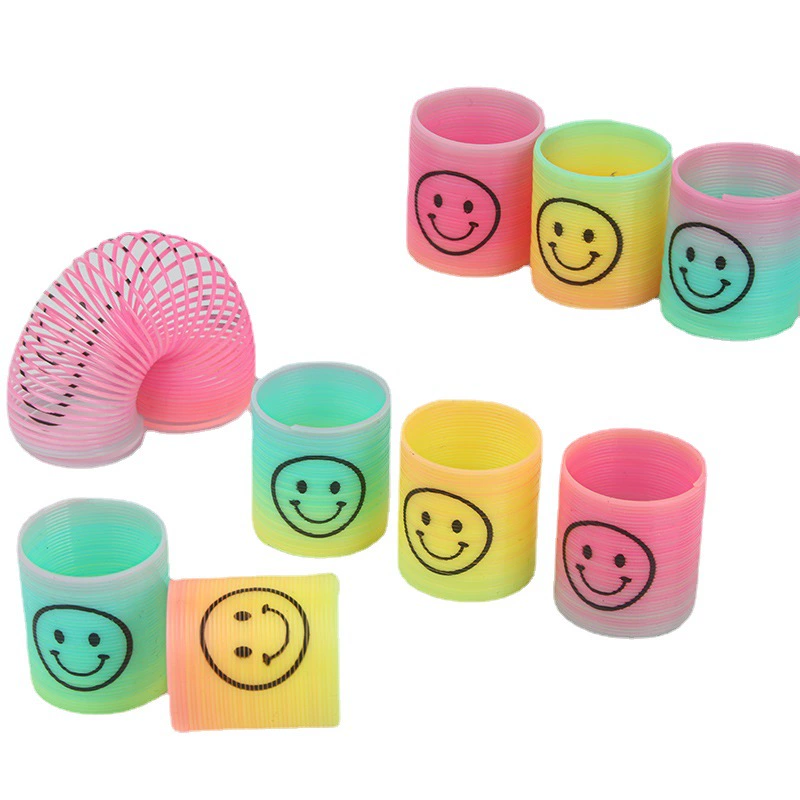 Small Slinky, telescopic magic elastic ring, toy for kindergarten, 3.2×3.5cm, wholesale