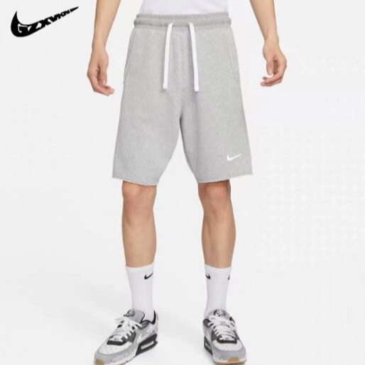 Men's Summer Thin Cotton Shorts, Casual Sports Basketball Running Trendy Mid-Length Pants