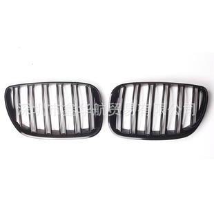 Suitable for BMW X5 E53 04-06 modified grille front bumper grille black BMW grille