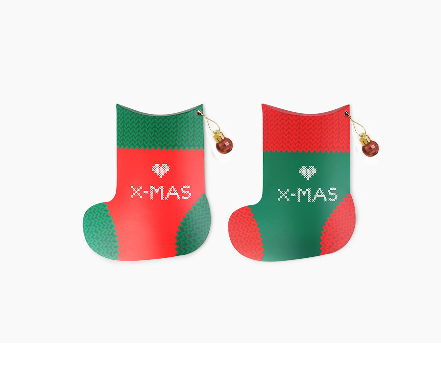 Christmas Simple Style Christmas Socks Paper Festival Gift Wrapping Supplies display picture 2