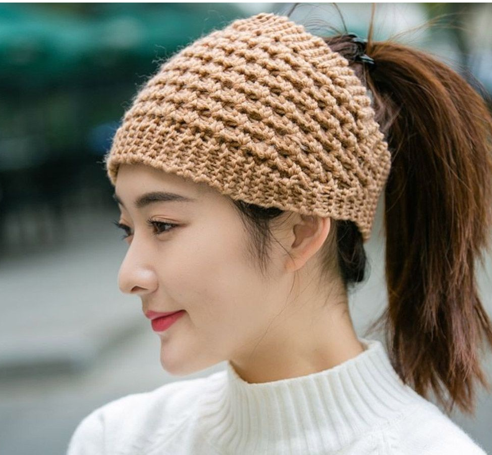 Directo de fábrica en línea Venta caliente estilo étnico de lana de ala ancha de punto banda de pelo caliente diadema joyería transfronteriza