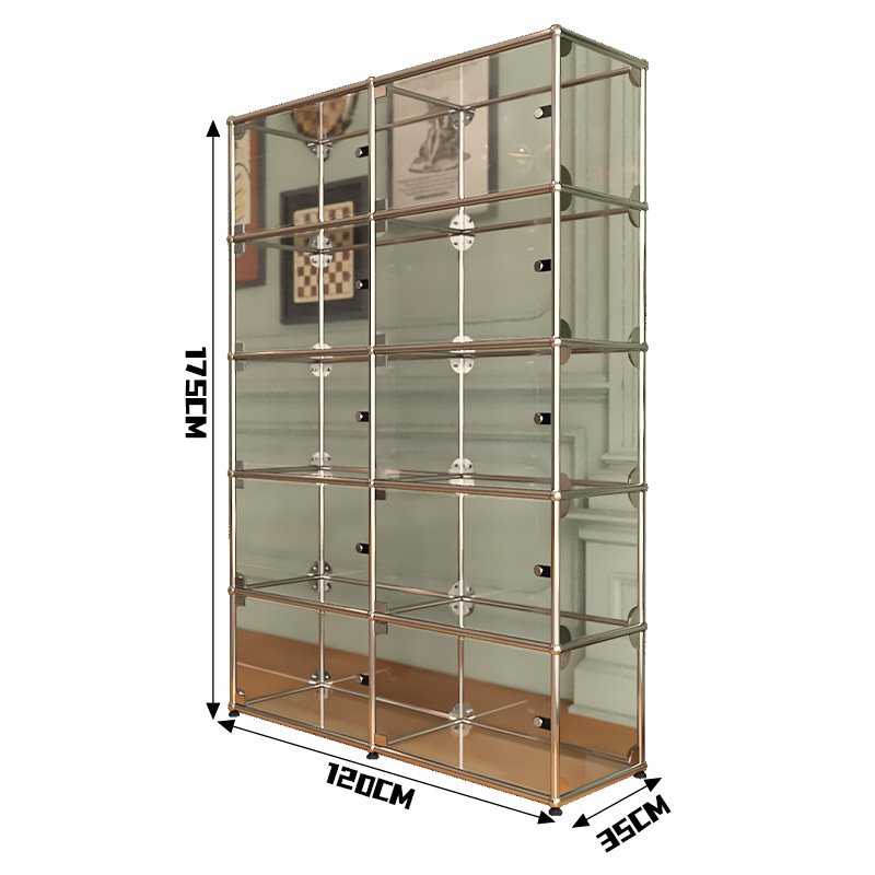 두 배 줄 5개의 층: 120*35*175