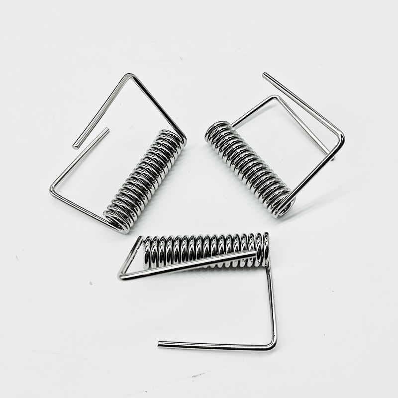 扭簧木夹子扭簧不锈钢扭力弹簧开关夹子按钮扭簧大弹力扭簧批E18