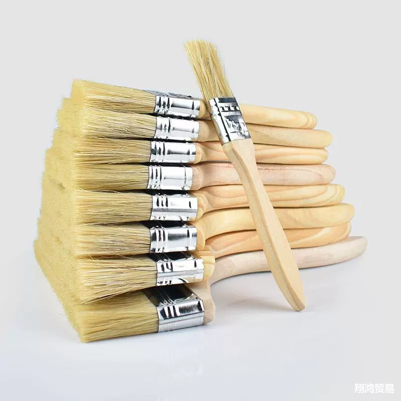 Кисть для очищения коричневых волос Кисть для чистки серой щетины Смешанная щетка для рисования щетка для барбекю Смешанная щетка для волос щетка для волос