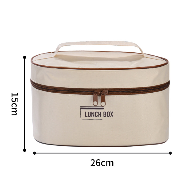 Portátil Bolsa de aislamiento de almuerzo picnic al aire libre papel de aluminio engrosada caja de almuerzo bolsa de gran capacidad de aislamiento térmico bolsa de almuerzo frío