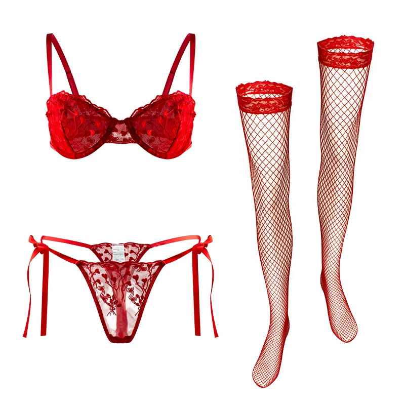 Underwear, lace set, thin swimwear