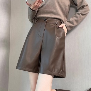 ��ɫPUƤ��ѝŮ�ﶬ�⴩2025�¿���������@����ѥ��������Ƥѝ