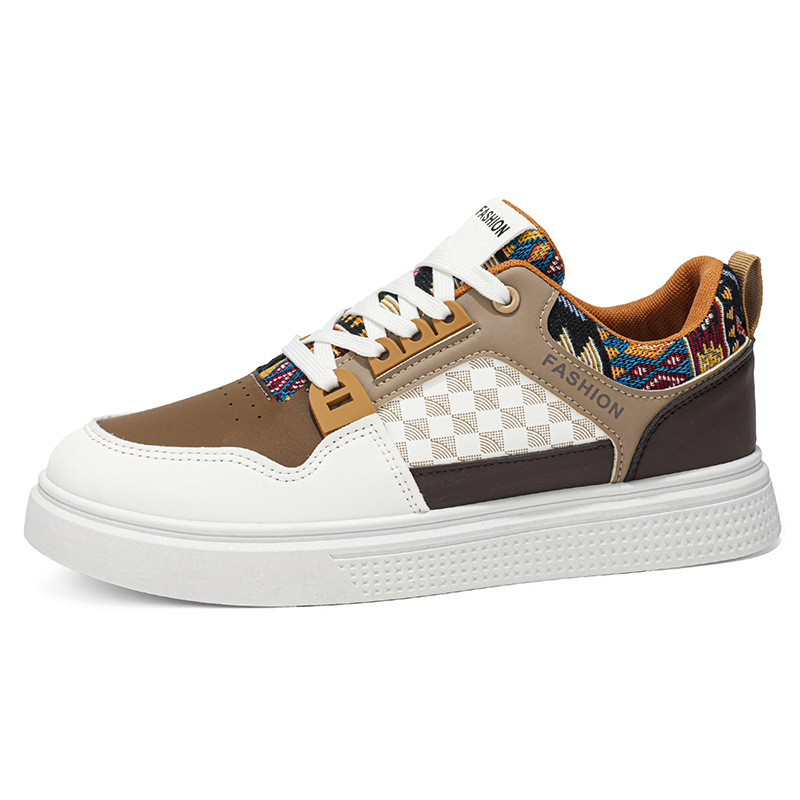 Zapatos de hombre 2026 primavera nueva moda universal zapatos de skate casuales de hombre suave antideslizante deportes transpirables zapatos de moda de estudiantes