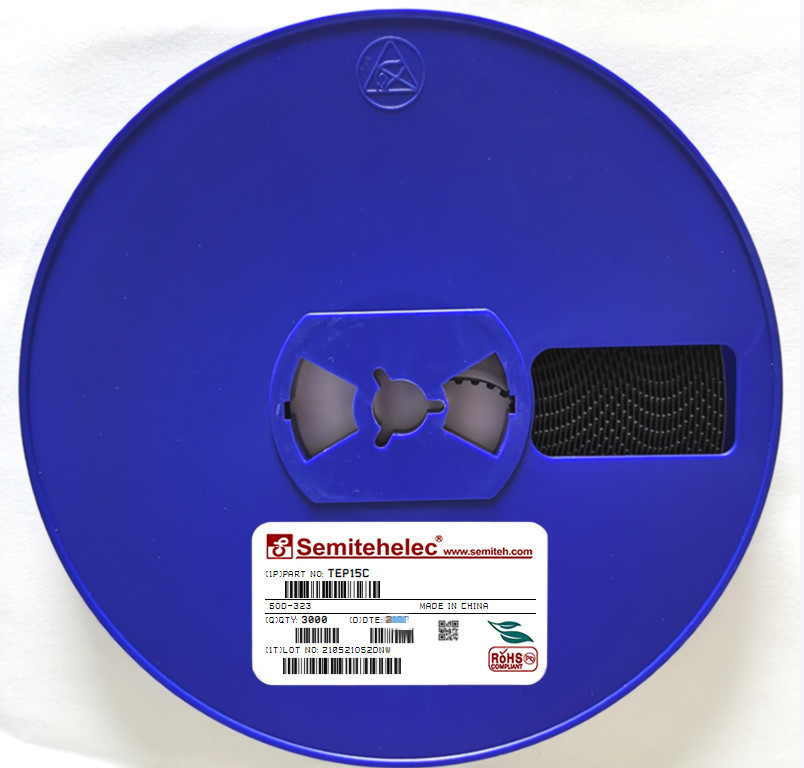 TEP15C ESD/TVS保护管 SOD-323 SEMTIEH 全新原装正品
