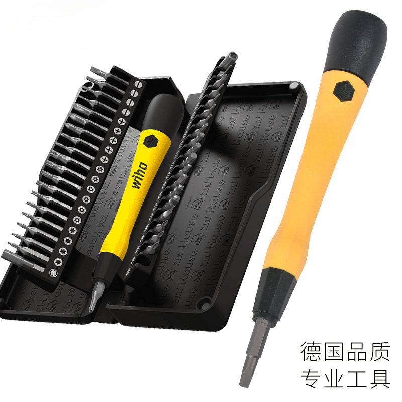 Alemania wiha wihan precisión destornillador conjunto 40 en 1 multifunción teléfono móvil doméstico reparación de computadoras portátiles