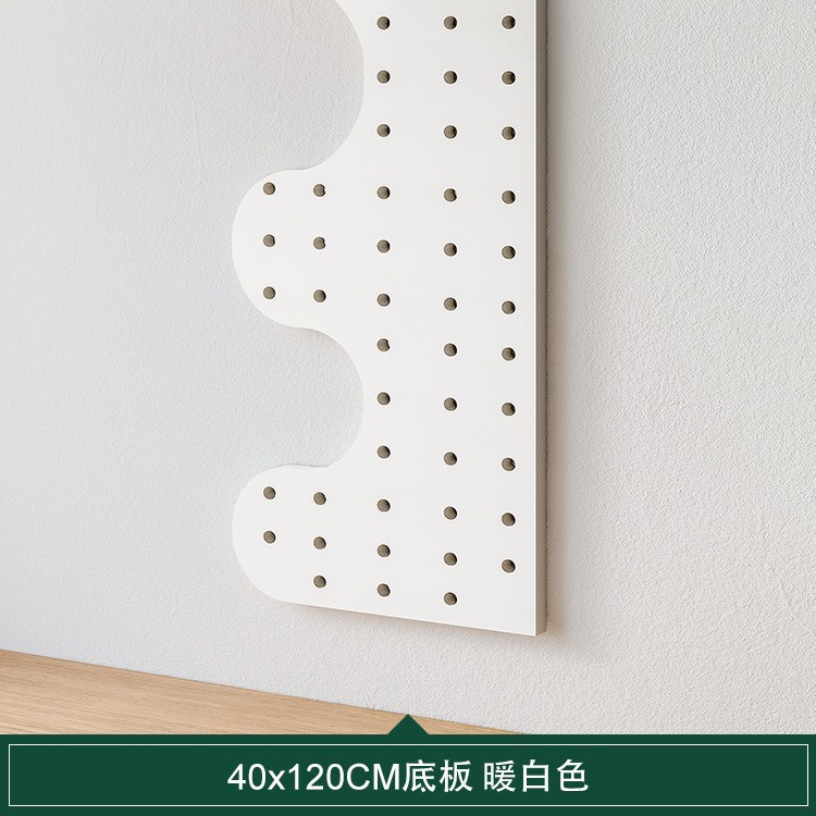 puerta de entrada madera sólida agujero de madera placa de agujero estante de pared de pared