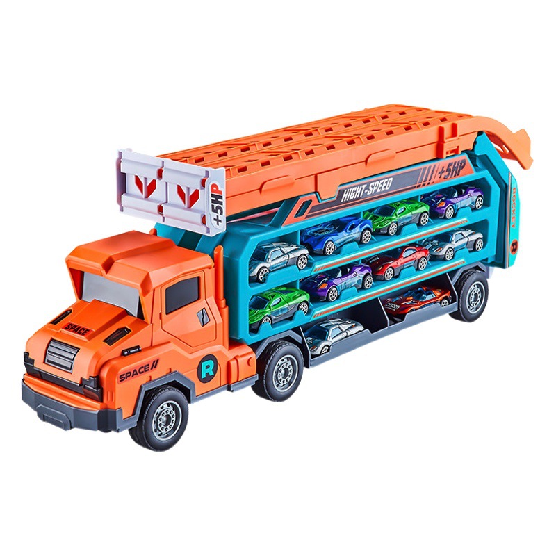 Tridimensional inercia deformación deslizamiento elevación cohete ferrocarril coche de almacenamiento de carga plegable camión aleación Coche