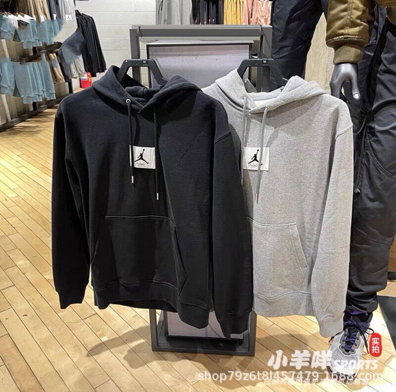 A Popular Drop-Shipping Item: 26Ss Autumn/Winter New Aj Jordan Jumpman Patch Hoodie, Unisex Couple Style