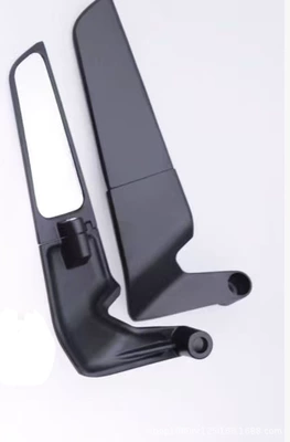 Folding Reflector Aluminum Alloy – Motorcycle rearview mirror - universal-large-lightweight-version