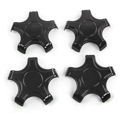Cross-Border Applicable to Tesla Model 3 Five-Claw Wheel Hub Cover, Wheel Cover Protective Cover, Car Modification Parts (Other Car Modifications) - bright-black-white-label-version