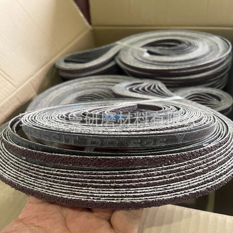 德国赫美斯HERMES空心球砂带 RB535Y 飞机零部件去毛刺调和砂带