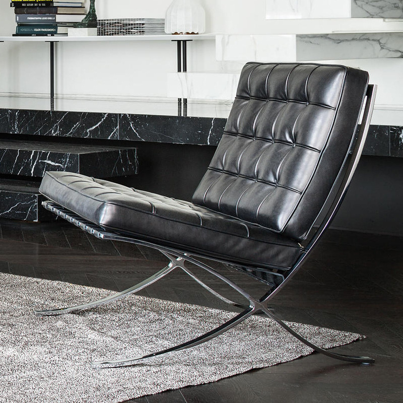Fábrica personalizada silla de Barcelona silla italiana silla de diseño silla de oficina retró silla de soltero