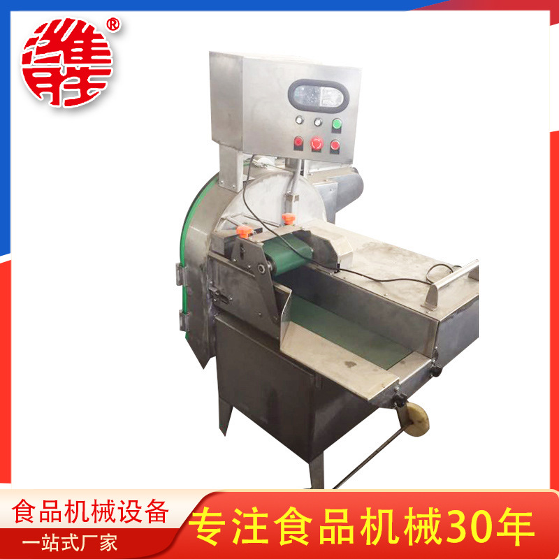 厂家供应全自动多功能切菜机  学校食堂用不锈钢蔬菜切菜机设备