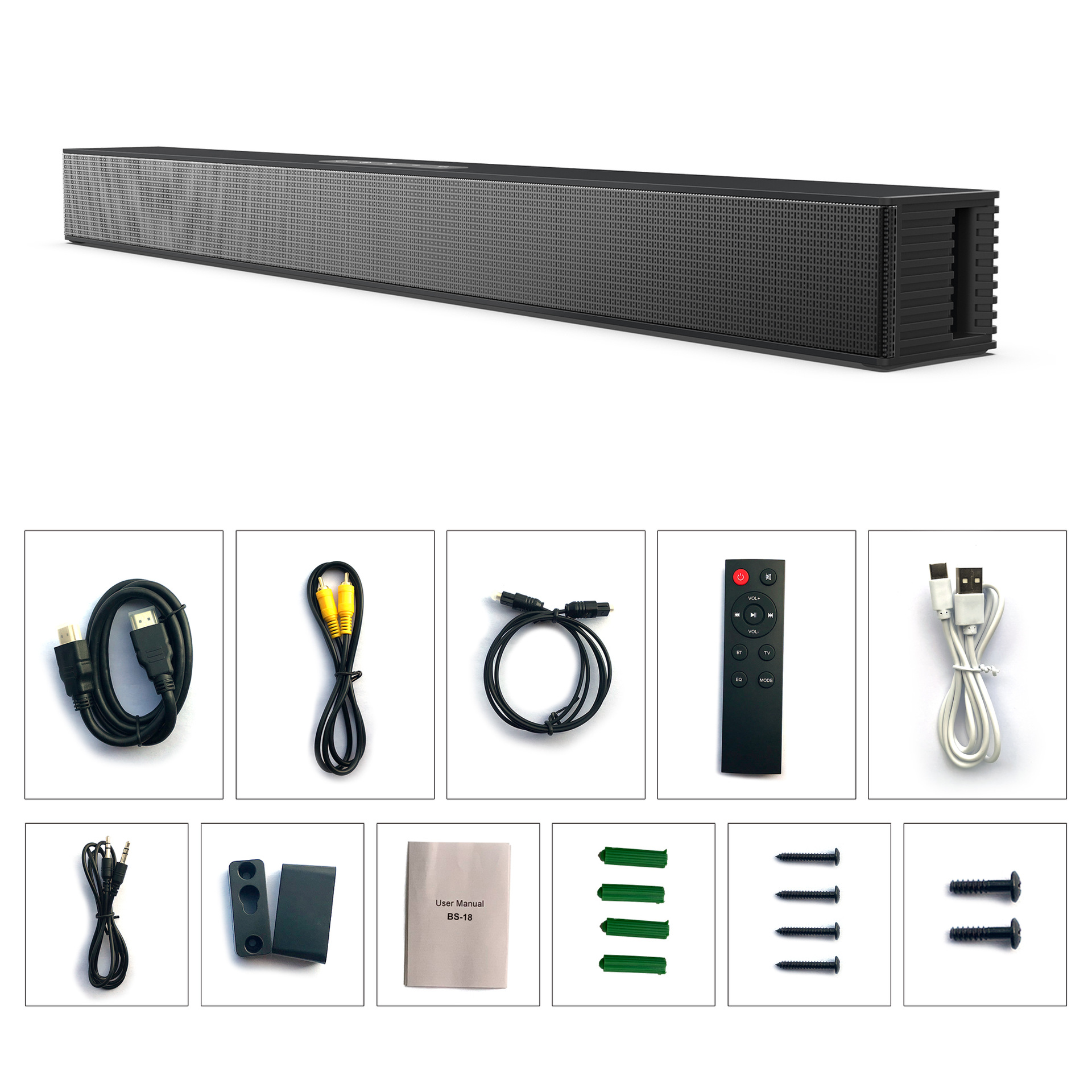 40W high-power optical fiber HDMI sound...