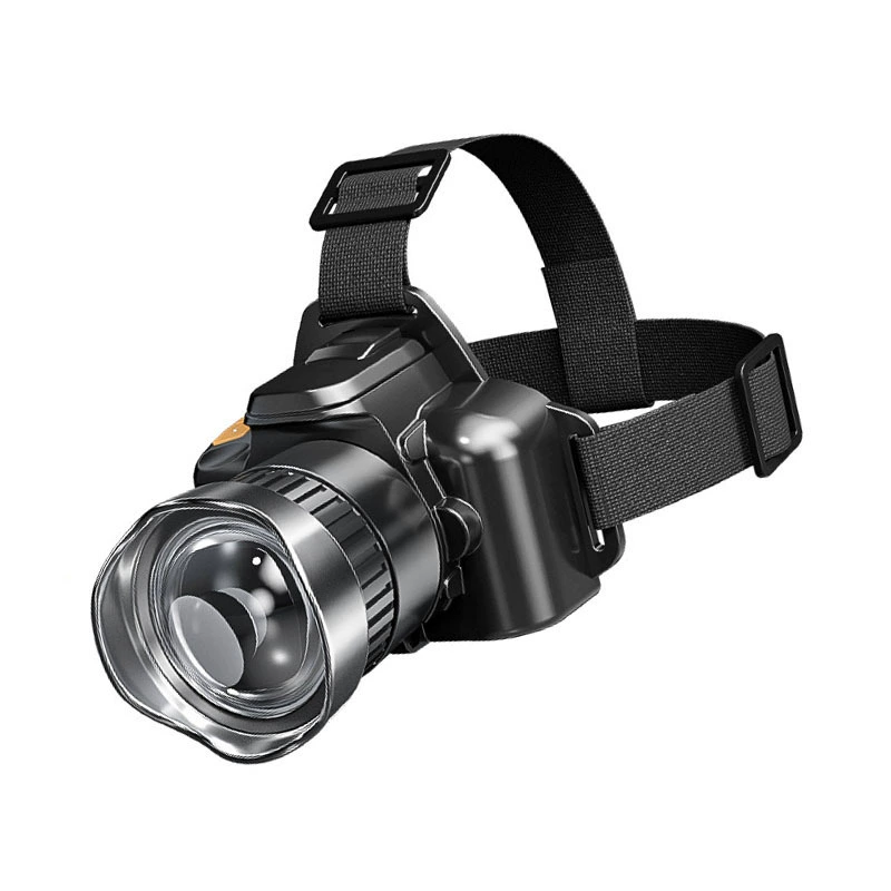 Прямая поставка с фабрики, трансграничная уличная сильная сенсорная фара с датчиком света, зум, дальнее зарядное устройство USB, ночная рыбалка, работа, водонепроницаемый светодиодный светильник