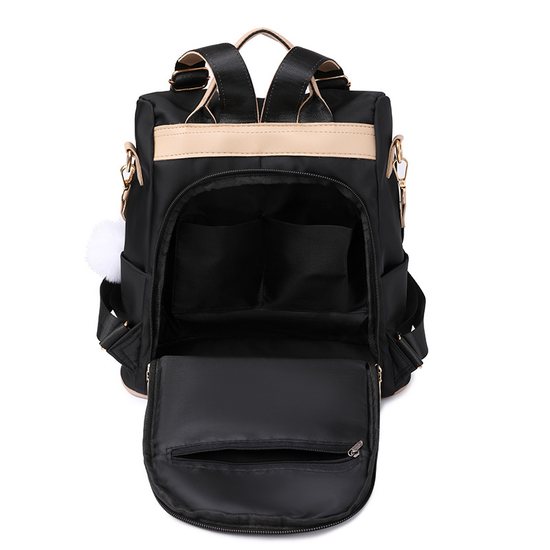 2024 nueva moda de alta calidad para señoras mochila antirrobo simple y versátil mochila multifuncional para viajeros ligeros de moda