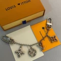 Four-Leaf Clover Charm Chain/Silver