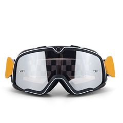 Retro helmet-style goggles for off-road motorcycles, windproof and dust-proof goggles