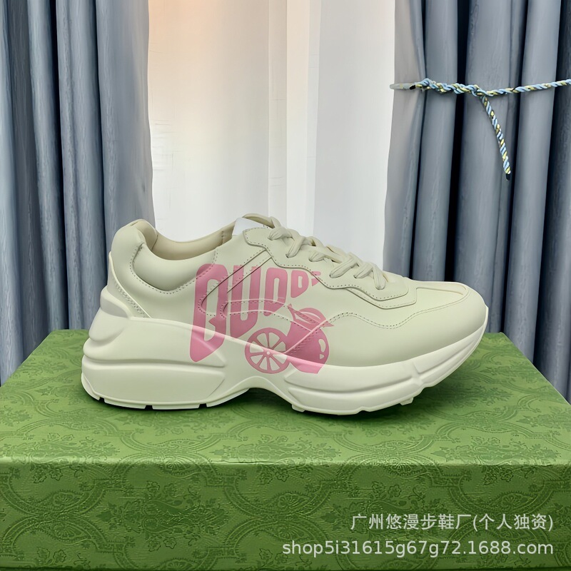 G家厚底老爹鞋男女款2025春秋新款经典卡通百搭情侣增高运动鞋男|undefined