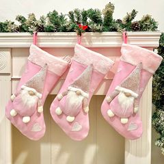クリスマス装飾品クリスマス靴下バレンタインギフトバッグクリスマス顔なし人形ストラップクリスマス装飾