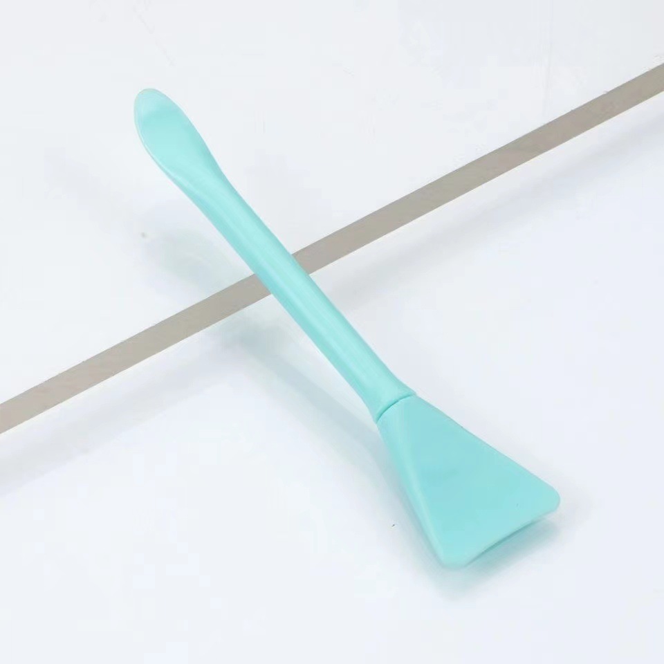 Dual head silicone Facial Mask Brush Spa Do not eat facial mask Mixing mud Mask Beauty tool Facial brush