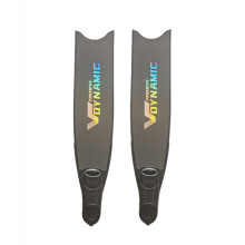 Leaderfins脚套纯碳长脚蹼自由潜水脚蹼渔猎长蹼蛙鞋国产蹼片黑白