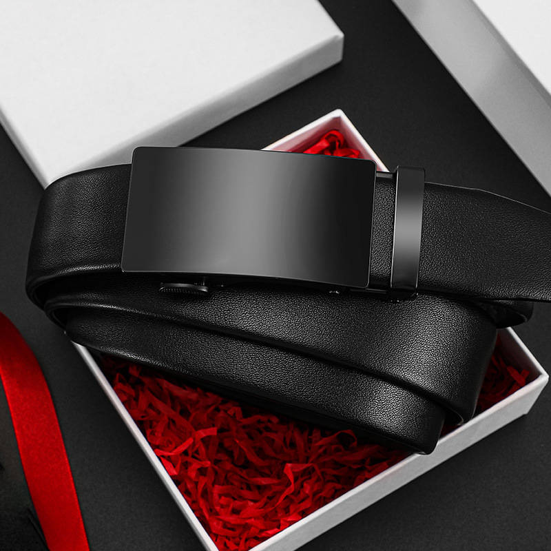 工厂直销男士皮带自动扣腰带韩版潮休闲中年青年商务裤带正装男式