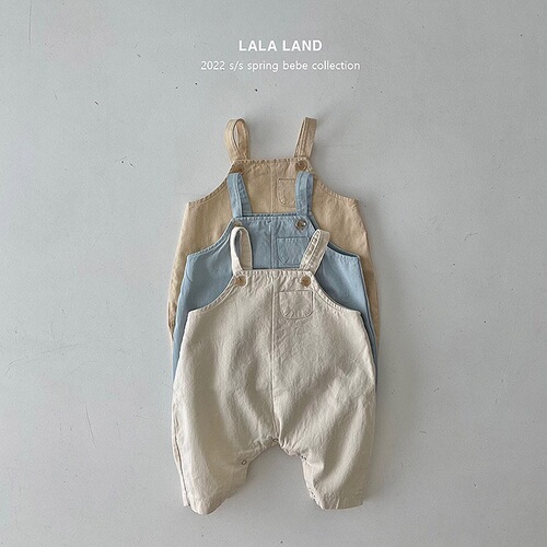 Children's overalls Korean style baby suspenders and crawling clothes spring baby onesies boys baby suspenders one-piece pants