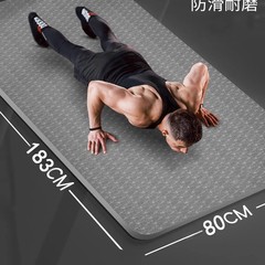 ヨガマットフィットネスマットホームメンズ2025新しいプロフェッショナル滑り止め衝撃吸収サイレント厚く幅広のスポーツフロアマット