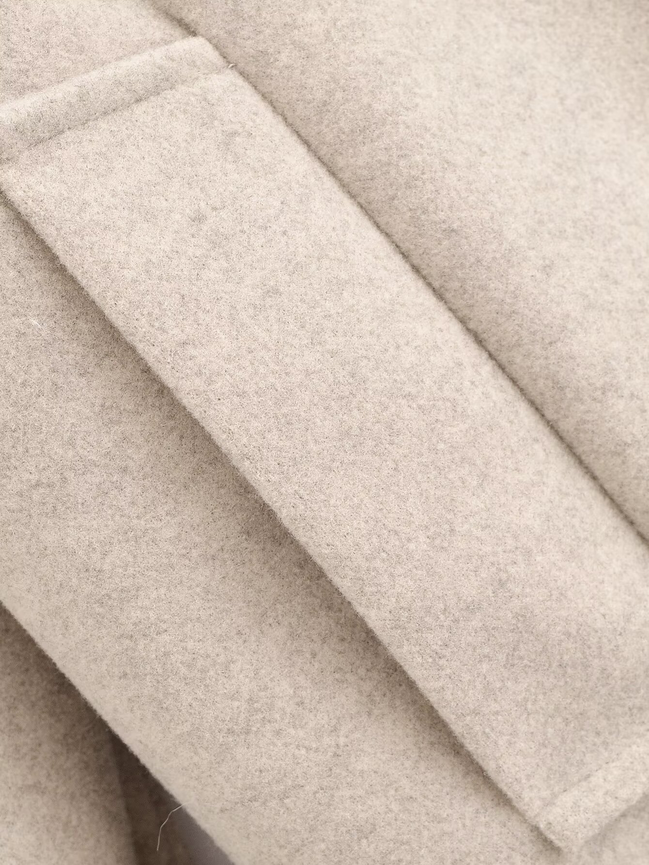 Vêtements pour femmes automne et hiver nouvelle mode de rue manteau coupe-vent en laine veste_voghion.com