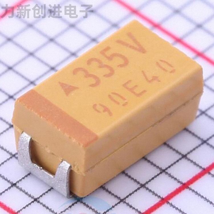 TAJC335K035RNJ描述3.3uF(335) ±10% 35V 钽电容